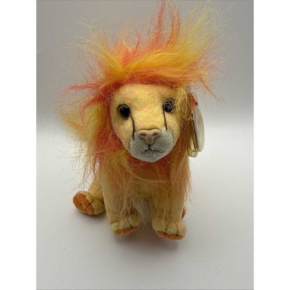Ty Beanie Babies 2000 Bushy The Lion